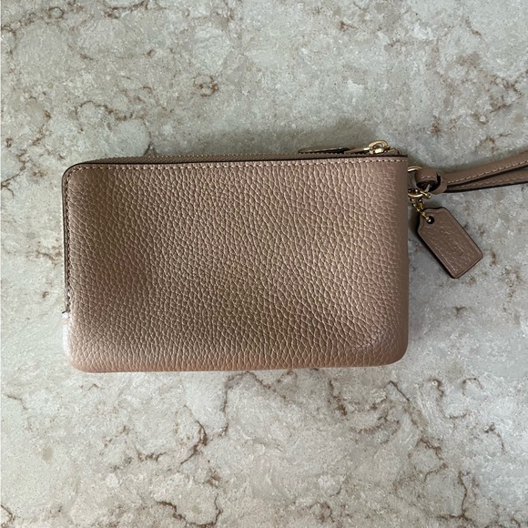 Coach Double Zip Wristlet - Picture 4 of 7